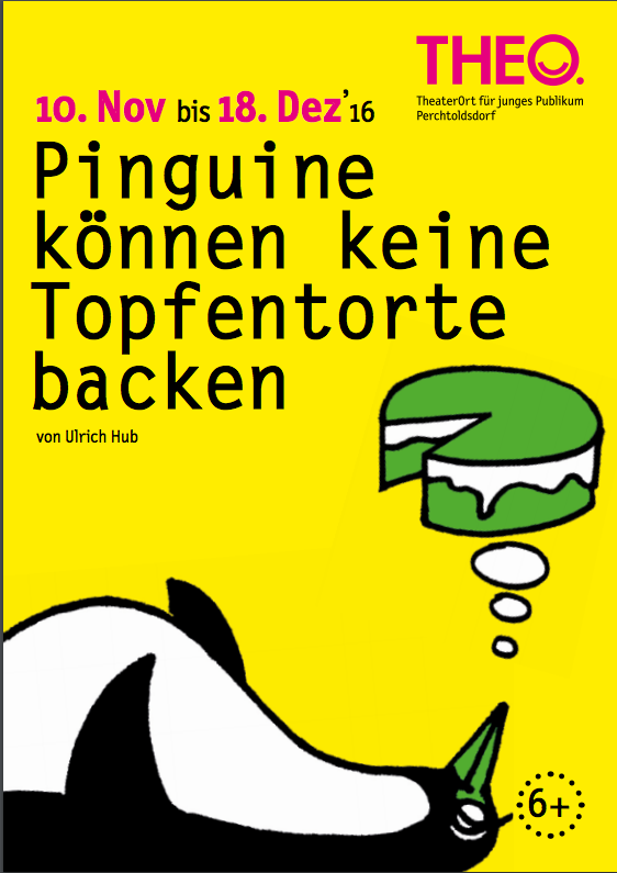 Pinguine können keine Topfentorte backen