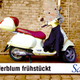 Kupferblum frühstückt