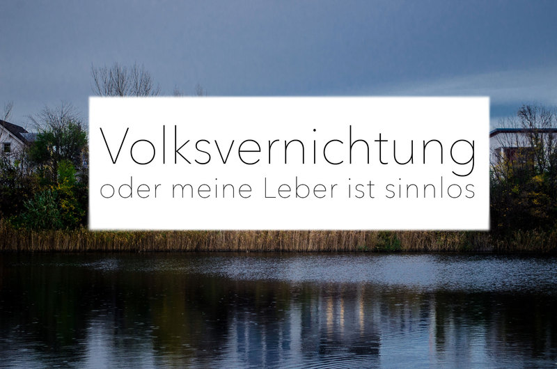 Volksvernichtung