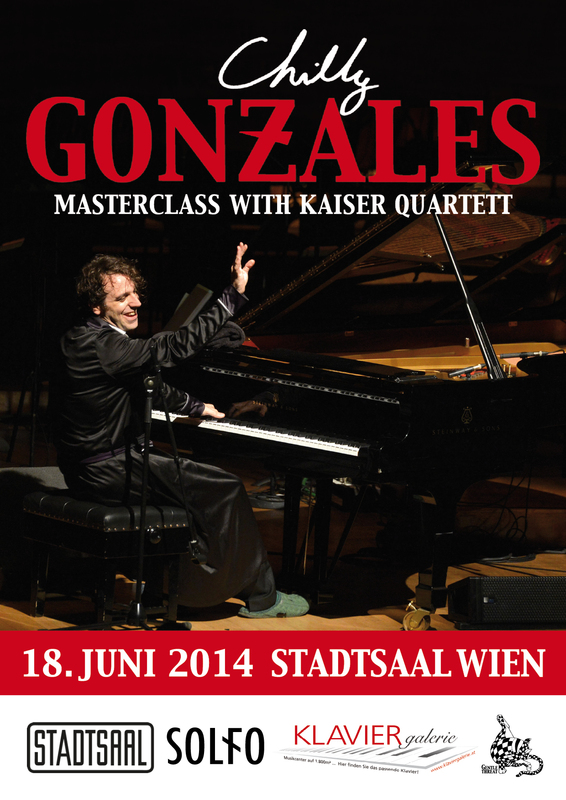 Chilly Gonzales Masterclass with Kaiser Quartett 