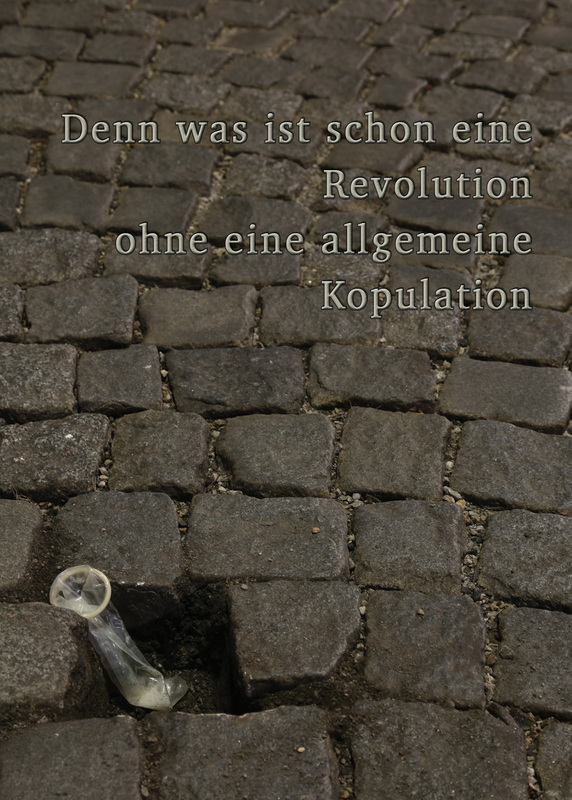 Denn was ist schon eine Revolution ohne eine allgemeine Kopulation
