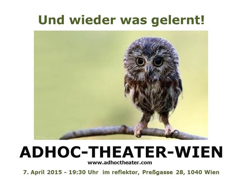 Wieder was dazu gelernt??!! Playback-Theater-Abend