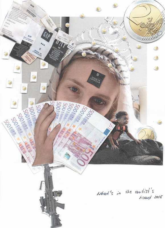What's in the artist's head