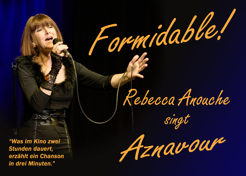FORMIDABLE! Rebecca Anouche singt AZNAVOUR